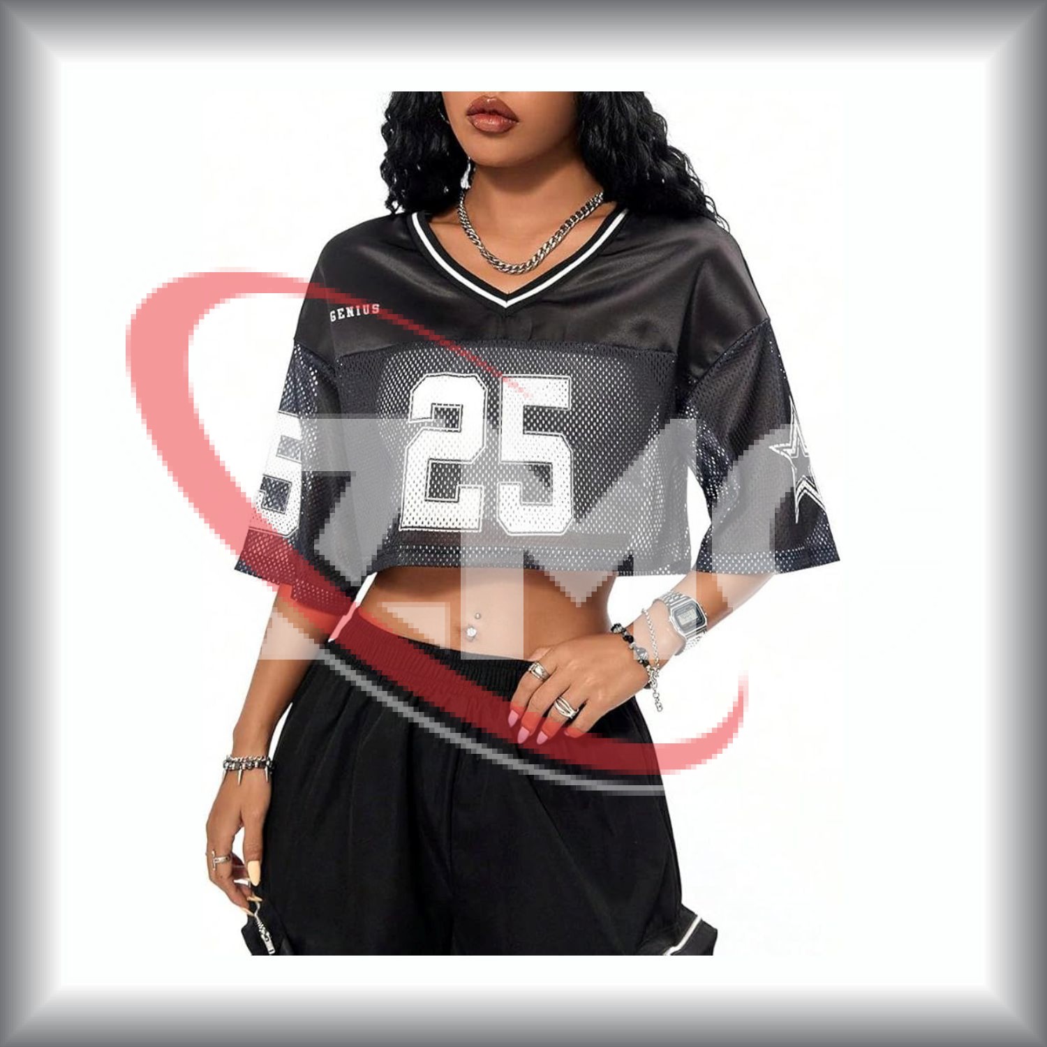 Football Crop Shirts